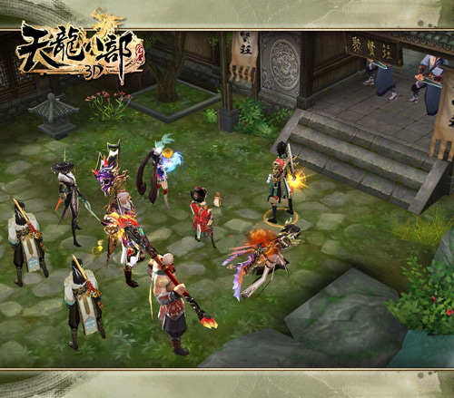 武侠手游《天龙八部3D》年度新版本“凌波微步”12月11日开启