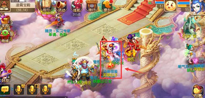 第四只凤凰仙子 在凌霄宝殿(56,14)